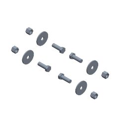 BOSS HDW21466 DPS Bed Mount Hardware Kit 