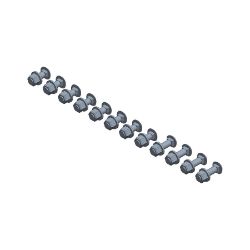 Boss HDW23864 TEV Descrete Cutting Edge Bolt Kit : 9-2 