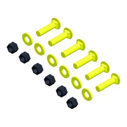 BOSS HDW27745 RT3 Turf Defender Vee Plow Fastener Kit 