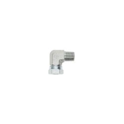 BOSS HYD07018 3/8MP x 3/8FP 90 Degree Swivel Fitting - BOSS HYD07018