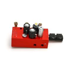 BOSS HYD07122 RT3 Red 16 Straight Valve Assembly w/ SmartHitch 2 