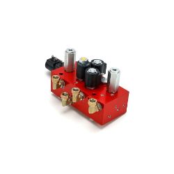 BOSS HYD10171 D-F RT3 Red Straight Blade Valve Assembly - BOSS HYD10171