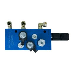 BOSS HYD12290 Blue 16 UTV SH Ready Straight Blade Valve Assembly 