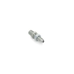 BOSS HYD13159 1/4MJIC x 1/4MNPT Bulkhead Fitting - BOSS HYD13159