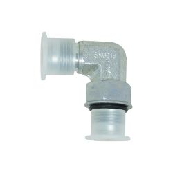 BOSS HYD13925 6-MORB x 6-M37JIC 90-Degree Fitting 