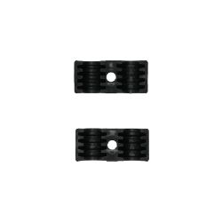 BOSS HYD19122 3/8 Black Twin Flat Head Clamp (Pair) - BOSS HYD19122