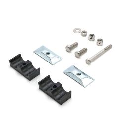BOSS HYD19819 5/16 Stainless Steel Hardware Twin Clamps w/ Plates - BOSS HYD19819