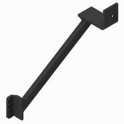 BOSS LTA03544-03 Chevy RT2/3 Black Weld Left Hand Angle Bracket (87) 