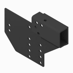 BOSS LTA03615-03 Dodge 91-93 Black Weld Passenger Side Pushbeam Support Plate 