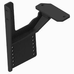 BOSS LTA04465-03 F2/350 Black Weld Drive Pushbeam Support Plate (92-97) 