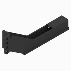 BOSS LTA04876-03 Dodge 1/2T Black Weld Drive Angle Bracket (02+) 