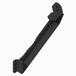 BOSS LTA04942-03 Dodge Black Weld RT3 Drive Side Angle Bracket (03+) 