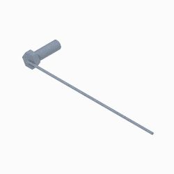 BOSS LTA05132 1/2-13 x 1-1/2 x 8 Bolt Bar 