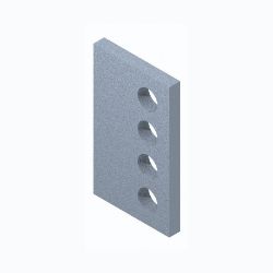 BOSS LTA07758 Universal UC Pushbeam Mounting Tabs 