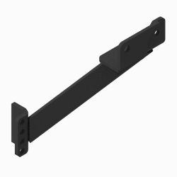 BOSS LTA09035-03 Chevy 1/2T Black Weld Angle Bracket (07+) 