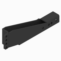 BOSS LTA09168-03 Ford F150 Black Weld Right Hand Angle Bracket (09+) 