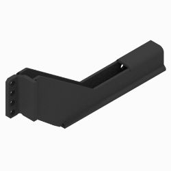 BOSS LTA09820-03 Dodge 1/2T Black Weld Passenger Side Angle Bracket (06+) 