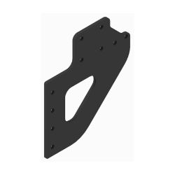 BOSS LTA11188-03 JD-3 Black Pushbeam Side Plate 