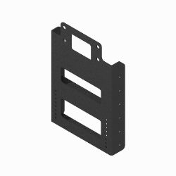 BOSS LTA11207-03 John Deere 4-Cycle Black Front Plate Weldment 
