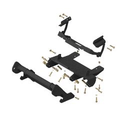 BOSS LTA12310B Honda Pioneer 1000 UTV Under Carriage/RT3 (16+) 