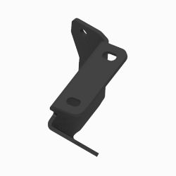 BOSS LTA12426-03 Kawasaki Mule Pro Black Srive Support Mount (2015+) 