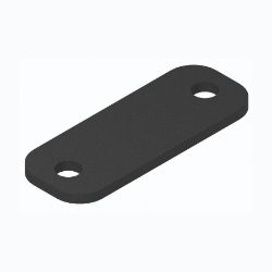 BOSS LTA12435-03 Kawasaki Mule Pro Black Breaker Plate (2015+) 