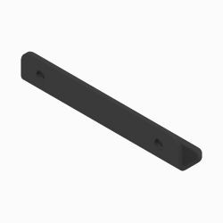 BOSS LTA12864-03 Yamaha Viking Black Under Carriage Front Bracket 