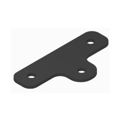 BOSS LTA13316-03 Can-Am Outlander Black UTV Under Carriage Breaker Plate (13+) - BOSS LTA13316-03