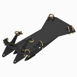 BOSS LTA13575B Yamaha Grizzly/Kodiak 550/700 ATV Under Carriage (12+) 