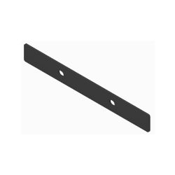 BOSS LTA14075-03 Kawasaki Brute Force Black Frame Plate (2012+) 