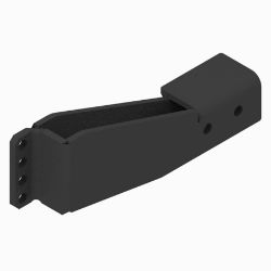 BOSS LTA15360-03 GM HD bBlack Passenger Side Angle Bracket (20+) - BOSS LTA15360-03