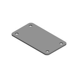 Boss LTA27916-03 Black Can-Am Defender 2016 UC Breaker Plate 