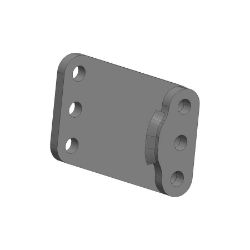 Boss LTA27921-03 Can-Am Defender PS Lower Interim Bracket Weld 