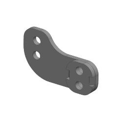 Boss LTA27923-03 Can-Am Defender PS Upper Interim Bracket Weld 