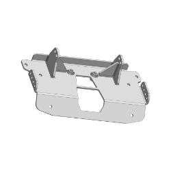 Boss LTA27971-03 Black Polaris Ranger Skid Plate Weldment 
