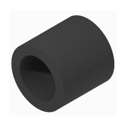 BOSS MSC01813-03 1-1/2 Long Black Shoe Spacer 