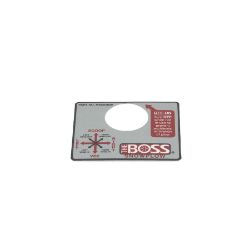 BOSS MSC04209 V-Blade Joystick Adhesive Label - BOSS MSC04209