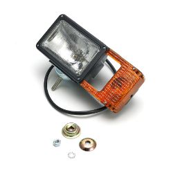 BOSS MSC04233 Plastic Headlight w/ Hardware 