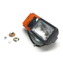 BOSS MSC04234 Passenger Side Plastic Headlight w/ Hardware - BOSS MSC04234