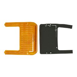 BOSS MSC04255 Headlight Plastic Turn Signal Cover w/ Gasket - BOSS MSC04255