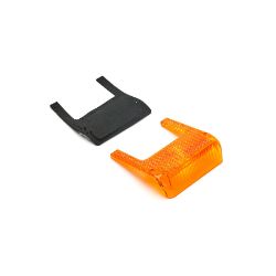 BOSS MSC04255 Headlight Plastic Turn Signal Cover w/ Gasket - BOSS MSC04255