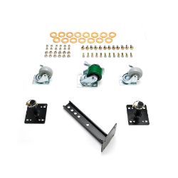 BOSS MSC09249 HTX/Sport Straight Blade Caster Dolly Kit - BOSS MSC09249