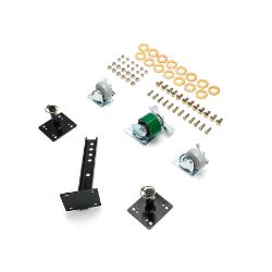 BOSS MSC09249 HTX/Sport Straight Blade Caster Dolly Kit - BOSS MSC09249