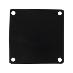 BOSS MSC09691-03 Pedestal Mount Black Floor Base Plate 