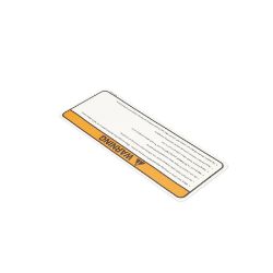 BOSS MSC12453 UTV Plow Blade Warning Decal - BOSS MSC12453