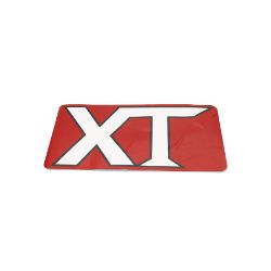 BOSS MSC12920 ATV/UTV Front of Blade XT Red Logo Decal 