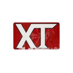BOSS MSC12920 ATV/UTV Front of Blade XT Red Logo Decal - BOSS MSC12920