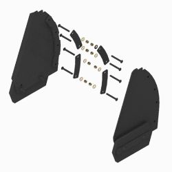 BOSS MSC13870B Straight Blade Box Wing Kit (09+) 