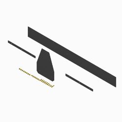 BOSS MSC15790 Snowrator Mag V-Blade Snow Deflector Kit - BOSS MSC15790