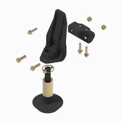 BOSS MSC18181 DXT Bolt-On Plow Shoe Option Kit (1-Shoe) 